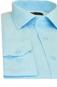 Erkek Gömlek Uzun Kol Silim Fit Keten BGL-ST01456 - 10