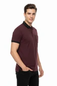 Erkek Polo Yaka Jakarlı Tişört BGL-ST00535 thumbnail 6