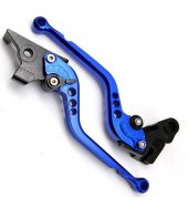 YAMAHA R-25 AYARLANABİLİR FREN MANET TK 6157 MAVİ - 1