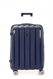 MÇS Lacivert Orta Boy Polipropilen Valiz V305 65 Cm - 1