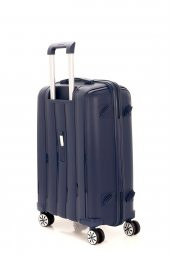 MÇS Lacivert Orta Boy Polipropilen Valiz V305 65 Cm - 4