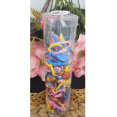 İnce Lastik Toka Renkli 2 Paket - 1