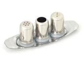 Omnisoft Küçük Boy Gondol Tuzluk Takımı Paslanmaz Çelik - 1