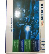 CARUB MOTORSİKLET HİBRİD ZENON 8000K BUZ MAVİ - 5