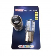 MOTOSİKLET VE OTOMOBİL STOP AMPUL 18LED 1016 ÇAKAR KIRMIZI ŞAŞI TIRNAK CARUB 2Lİ - 1