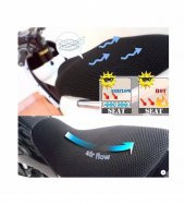 YAMAHA X-MAX SELE KILIFI FİLELİ 3D SYM GTS 250 JOYMAX 250 X-MAX 400 SUSUKİ BURFMAN 400 - 1
