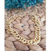 Gold Orta Zincir Halhal - 2