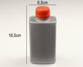 Plastik Şişe | Köşeli | 500ml - 2
