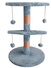 Kedi Oyun Ve Tırmalama Tahtası Gri - 2