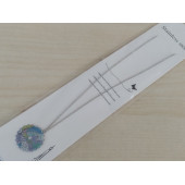 METAL OYA DESENLİ BAYAN KOLYESİ ZARİF KİBAR ZİNCİR, EKONOMİK KOLYE, EKONOMİK BAYAN TAKI - 2