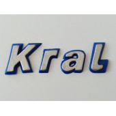 KRAL YAZISI (GRİ) PLASTİK KRAL ARMASI KİNG - 2