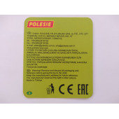 POLESIE OYUNCAK TEKNE 18CM, YARIŞ TEKNESİ (BEYAZ-MAVİ) BANYO HAVUZ DENİZ OYUNCAĞI - 4