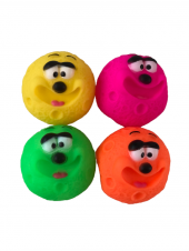 Köpek Yüzü Şekilli Öten Köpek Oyuncağı 7 cm thumbnail 1