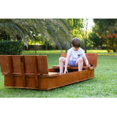 MANDU Ahşap Çocuk Kum Havuzu - 1
