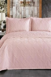 Maya Şönil Çeyizlik Pike Takımı 3 Parça Pudra thumbnail 2