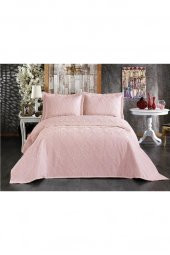 Maya Şönil Çeyizlik Pike Takımı 3 Parça Pudra thumbnail 3