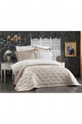 Estina Lüx Nakışlı Çeyiz Paketi 9 Parça Cappucino thumbnail 3