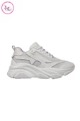 Fomax Kadın Sneaker Spor Ayakkabı File Detaylı - 6