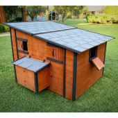 Mandu Ahşap Tavuk Kümesi (30 Tavuk) - 2