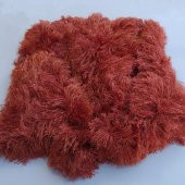 Peluş Torpido Örtüsü El Örgüsü 165X65 Beyaz - 7