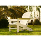 MANDU Adirondack (Ahşap Bahçe Sandalyesi) BEYAZ - 4