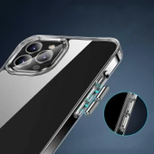 Vendas iPhone 13 Pro D-First Serisi Darbe Lisanslı Dahili Standlı Yardımcı Tuş Takımlı Silikon Kılıf - 3