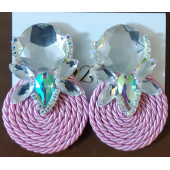 Pembe Halat Küpe - 2
