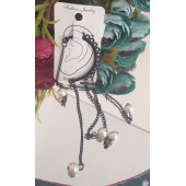 Siyah Kulak Arkası Küpe thumbnail 1