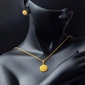 Tılsım Beypazarı Kolye & Küpeli Altın Set thumbnail 2