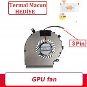 MSI GL72, GP62MVR 6RF, GP62MVR 7RF CPU Fanı Sol Ver.1 3pin (msi) - 2