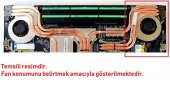 MSI GL72, GP62MVR 6RF, GP62MVR 7RF CPU Fanı Sol Ver.1 3pin (msi) - 3