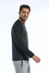Slazenger Radu Erkek T-Shirt K.Gri - 3