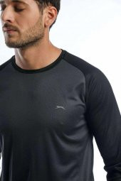 Slazenger Radu Erkek T-Shirt K.Gri - 5