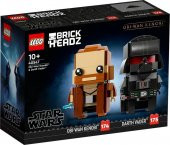 LEGO BrickHeadz 40547 Obi-Wan Kenobi and Darth Vader thumbnail 1