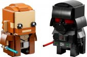 LEGO BrickHeadz 40547 Obi-Wan Kenobi and Darth Vader thumbnail 3