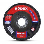 37 PARÇA Spiral Taşlama Cırt Zımpara İnox Metal Kesici Flap Disk - 3
