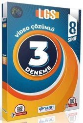 8. Sınıf LGS 3 Deneme Video Çözümlü Yanıt Yayınları - 1