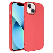 Vendas iPhone 14 (iPhone 14 Uyumlu) W-Lansman Serisi İçi Kadife İpek Dokulu Lansman Kılıf + Seramik Nano Ekran Koruyucu - 1