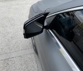 Mercedes Benz için W176 W246 W204 W212 W221 C117 X204 X156 Batman Yarasa  ayna kapağı piano black - 3
