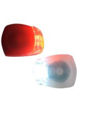 BİSİKLET ÖN-ARKA SİLİKON FAR STOP LAMBA BİGEM BM-605 - 2