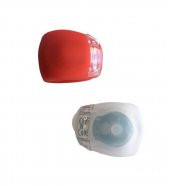 BİSİKLET ÖN-ARKA SİLİKON FAR STOP LAMBA BİGEM BM-605 - 5