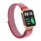 Vendas Xiaomi Redmi Watch 2 Lite Uyumlu Her Ölçüye Uygun Velcro Bağlantılı Hasır Kordon - 6