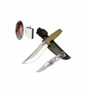 Supertrend SOG Serisi JL-01A 31.5 CM Longhorn Fixed Bıçak Seti 5 - 1