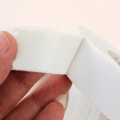 Çift Taraflı Köpük Bant Montaj Bandı 18 mm x 2 Metre Beyaz - 5