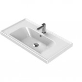 Turkuaz Cerastyle Frame Etajer Uyumlu Damlalıklı Lavabo 50x38 cm - 1