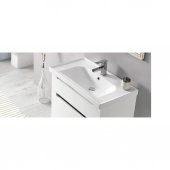 Turkuaz Cerastyle Frame Etajer Uyumlu Damlalıklı Lavabo 50x38 cm - 2