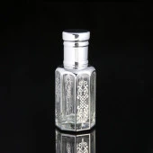 3ml Rollon Cam Parfüm Şişesi Silver ERB113-3ML-B - 1