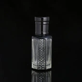 3ml Rollon Cam Parfüm Şişesi Black ERB114-3ML-B - 1