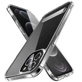 iPhone 13 Pro Max Kılıf Standlı Şeffaf Silikon Zore L-Stand Kılıf thumbnail 3