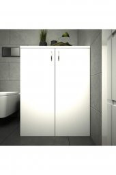 Mine Çamaşır Makinesi Alt Dolabı Beyaz - 2